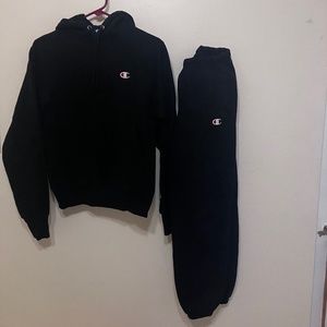 Champion sweatsuit outfit (hoodie & pants included together)